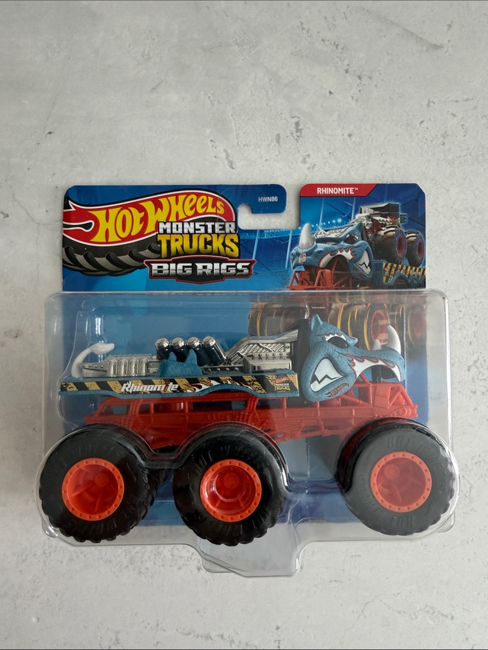 Hot Wheels Monster Trucks Big Rigs Rhinomite Die Cast